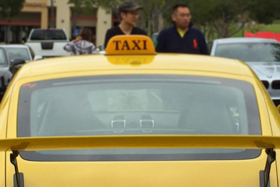 Raad de taxi