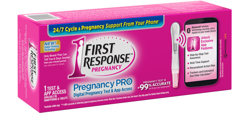 If Positive, the First Bluetooth Pregnancy Test Gives Important Advice on What to do Next