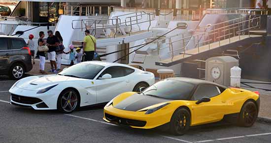 Ferrari combo in Cannes