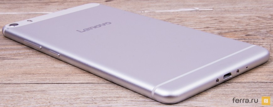 Нижняя грань Lenovo Phab Plus