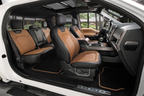 Ford F150 Limited interieur