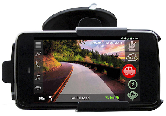 Met deze app maak je een dashcam van je smartphone