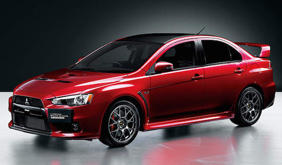 Snik. Dit is de allerlaatste Lancer Evo