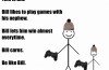 Du Absolutt Ikke Bør “Være Som Bill,” Smarmy Stick-Figur Meme å Spise Facebook