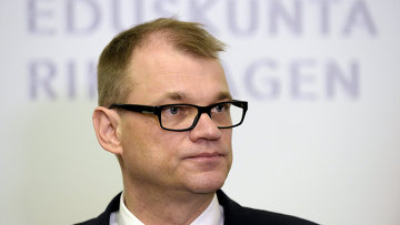 Глава правительства Финляндии Юха Сипиля