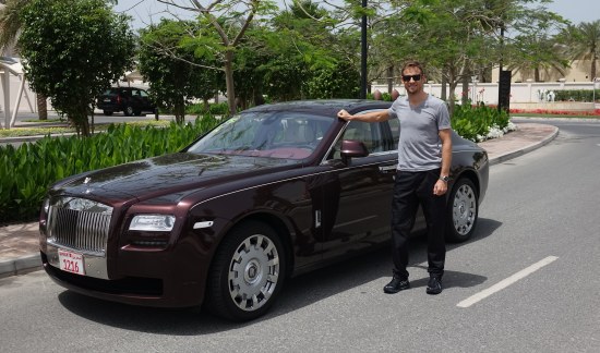 Jenson en Rolls