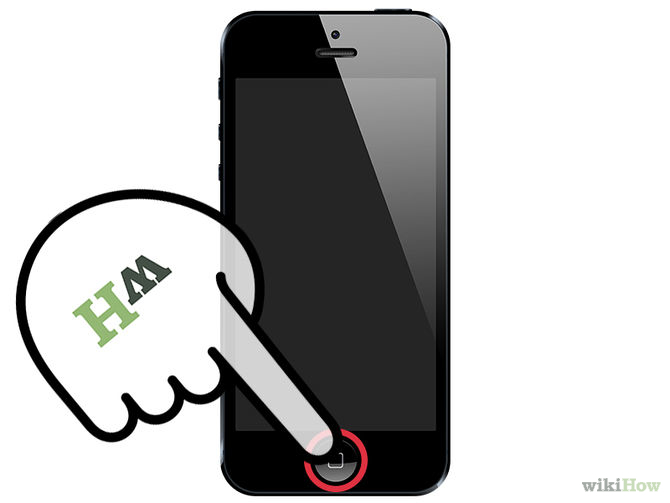 Image titled Access the iPhone Camera from the Lock Screen Step 1