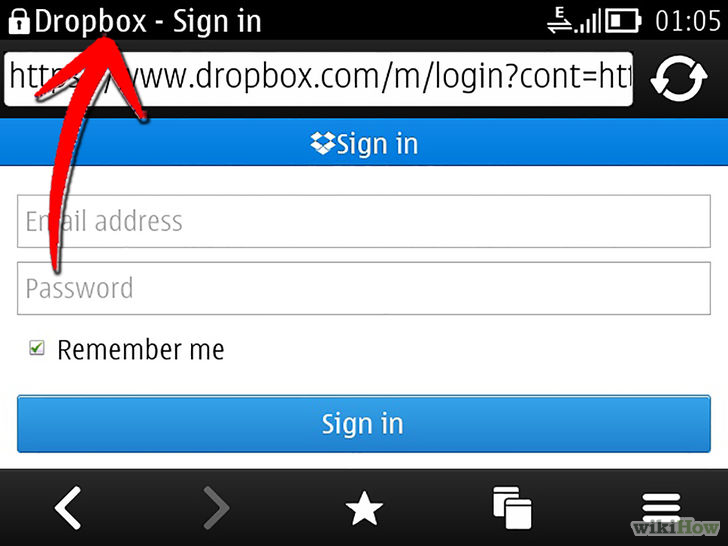 Image titled Access Dropbox on a Mobile Device Step 1