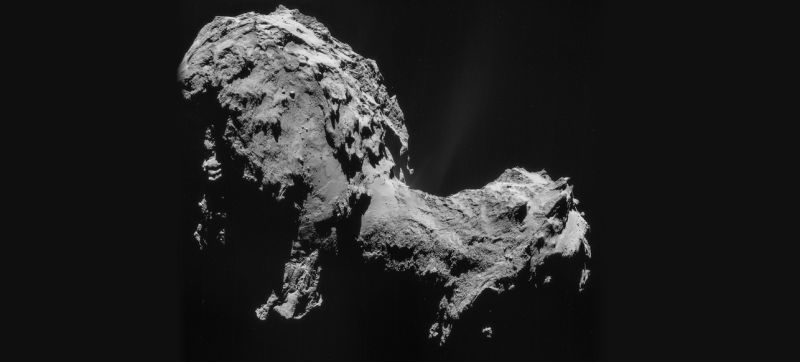 There's Ice Just Beneath the Surface of Comet 67P
