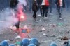 Riots in Rome: skating in urine and beer
