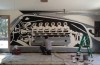 Video: man paints beautiful Ferrari-block garage wall bumper pad