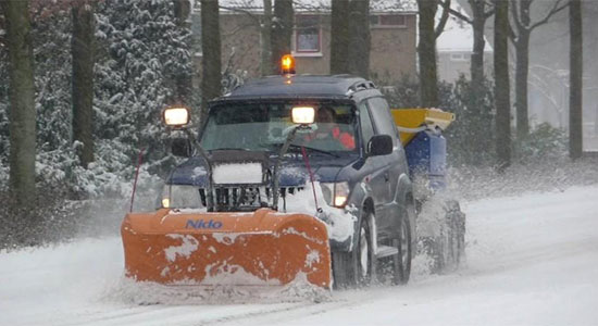 Archiefplaatje van een sneeuwschuiver