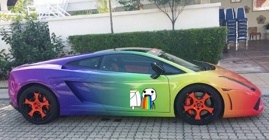 Lamborghini Gallardo nu verkrijgbaar in elke kleur