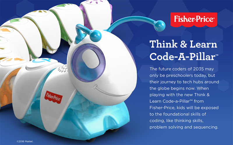 Fisher-Price Now Has a Toy That Teaches Preschoolers How to Code