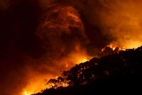 Een beeld van een eerdere bosbrand in Australië.