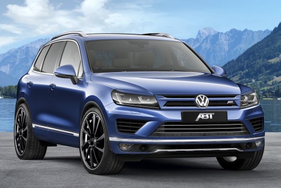 ABT geeft de Touareg TDI 290 pk en booskijkers