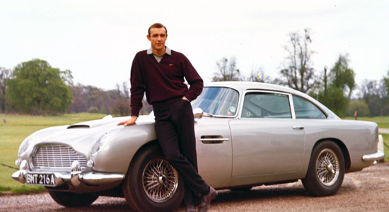 James Bond + Aston Martin DB5