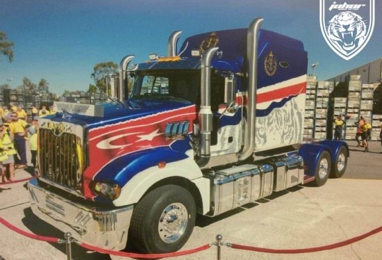 De sultan van Johor heeft een zieke Mack truck
