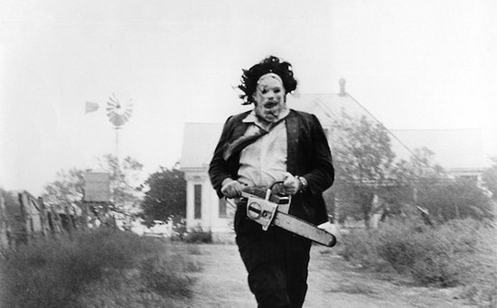 Leatherface uit The Texas Chain Saw Massacre