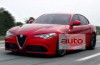 Finally a good picture: the Alfa Romeo Giulia!