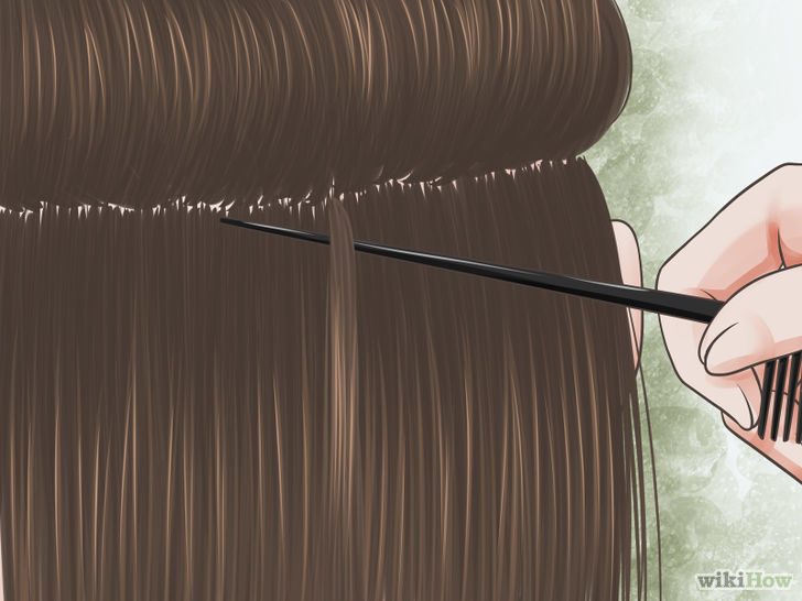 Image titled Apply Hot Fusion Hair Extensions Step 2Bullet1