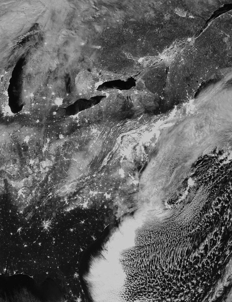 Look How Much Snow Fell on the Northeast This Weekend
