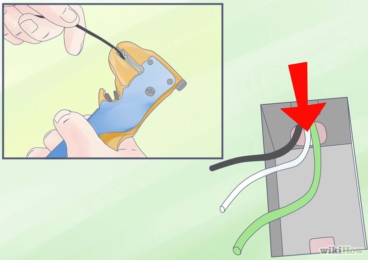 Image titled Add a Wall Switch to Light Fixture Controlled by a Chain Step 9