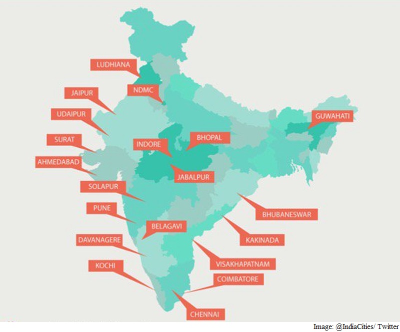 Names of First 20 Smart Cities Announced