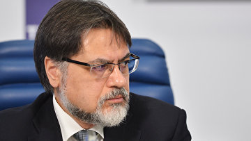 Представитель Луганской народной республики (ЛНР) в контактной группе по урегулированию ситуации на востоке Украины Владислав Дейнего. Архивное фото