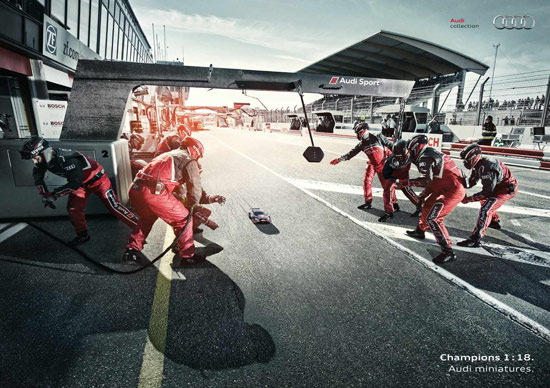 Audi Miniatuurtjes