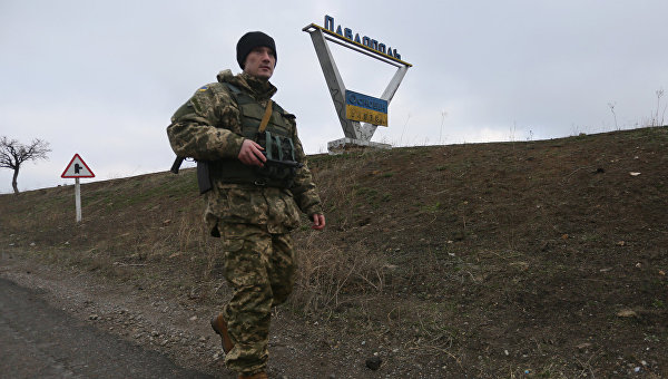 Украинский военный. Архивное фото