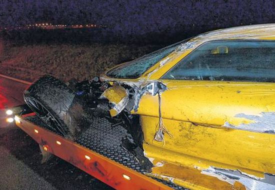 Gumpert Apollo crash Duitsland