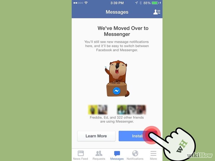 Image titled Avoid Facebook Messenger Step 2