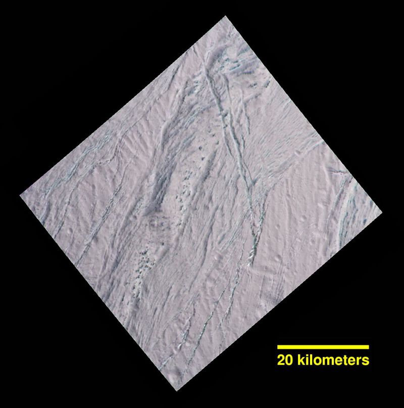 We Still Don't Understand These Spots on Saturn's Moon, and We're Not Going Back
