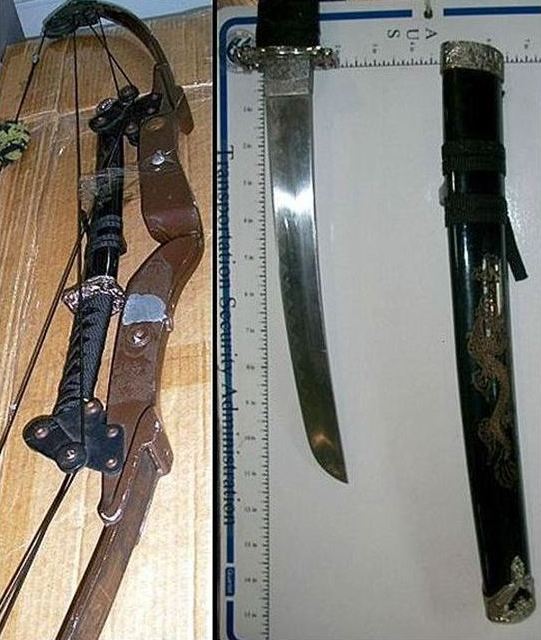 The Crazy Weapons TSA Confiscated In 2015: It Gets Worse Every Year