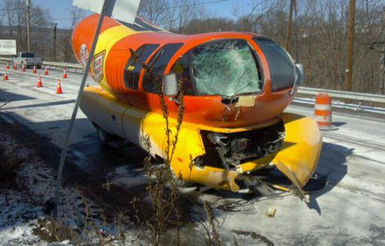 Wienermobile is stuk