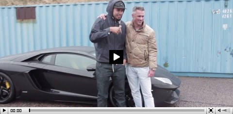 Driften met DJ Afrojack