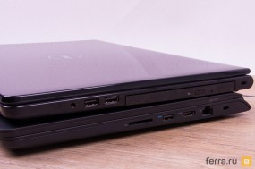 Правая грань Dell Inspiron 5559 (сверху) и 7559 (снизу)