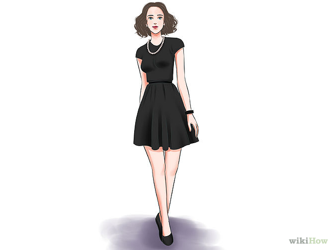 Image titled Accessorize the Little Black Dress Step 1