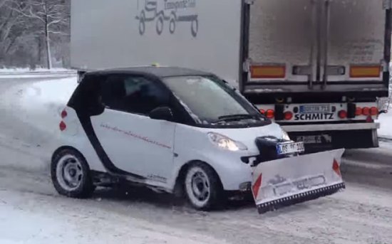 Smart sneeuwschuiver