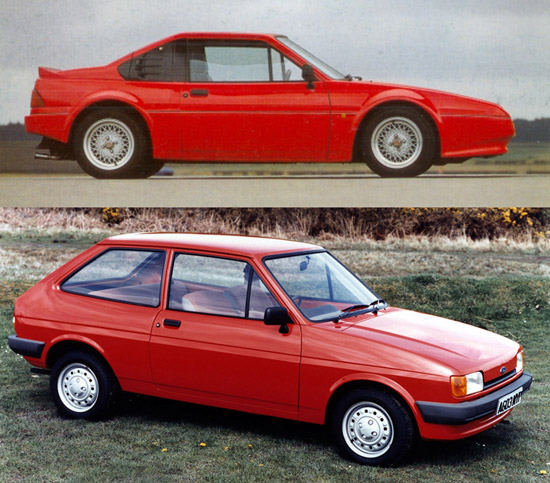 Ford Fieste versus Ginetta G32