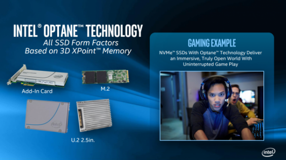 Вариации Intel Optane