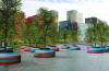 A Floating Forest Will Add Instant Greenery to Rotterdam’s Harbor