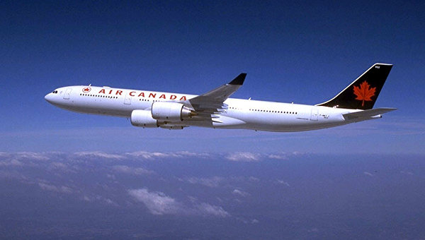 Самолет авиакомпании Air Canada