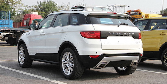 Land Wind maakt een schaamteloze kopie van de Evoque