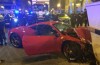 Ferrari 458 vs garbage container