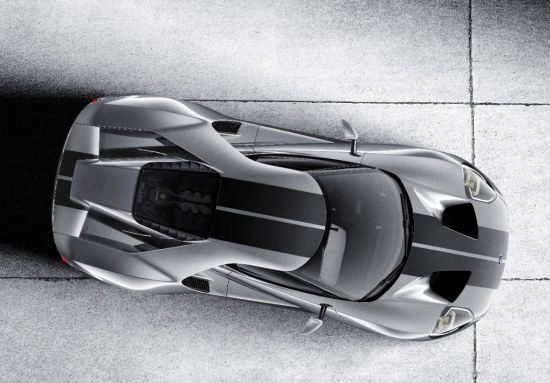 Ford GT Zilver