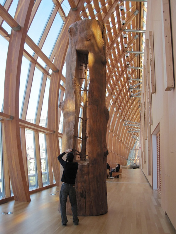 Giuseppe Penone's Hidden Life Within Shows Off A Tree Within A Tree