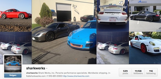 Shark Werks op Instagram