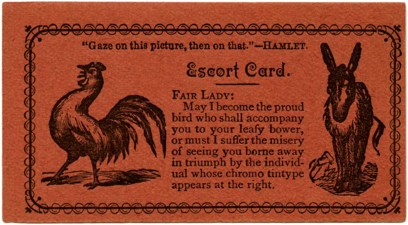 Young People Used These Absurd Little Cards to Get Laid in the 19th Century